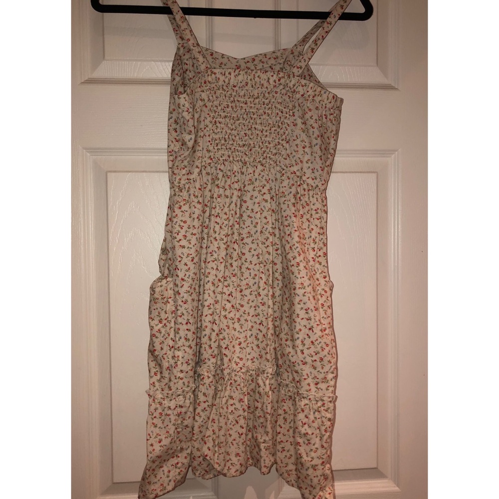 Pin Up Style Floral Tank Dress - Picture 3 of 5